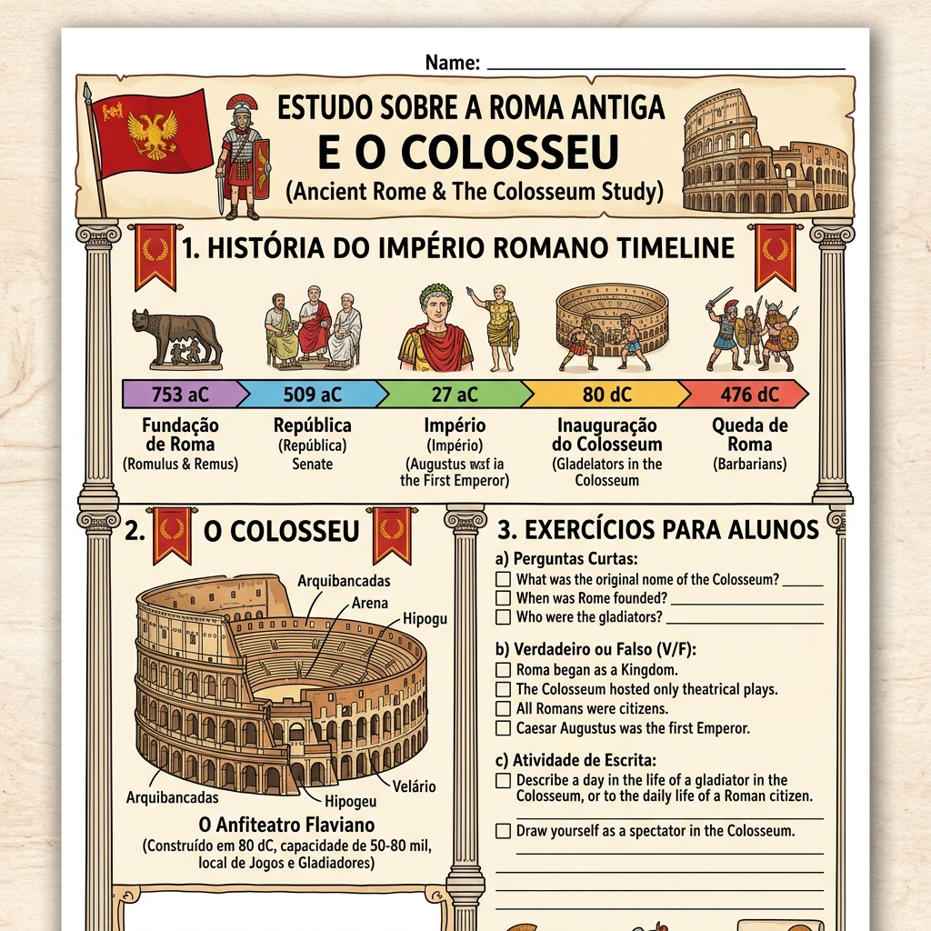 Amostra material de História - Roma Antiga
